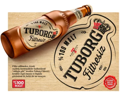 Tuborg filtresiz 50CL